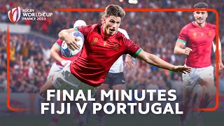 History making final 640  Fiji v Portugal  Rugby World Cup 2023 [upl. by Namzed]