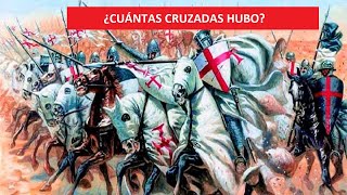 ¿Qué fueron o ERAN las CRUZADAS y cuántas fueron  CUANTAS HUBO o EXISTIERON  CONSTANTINOPLA [upl. by Michaud]