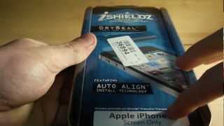 Test  Protection décran iPhone 5 iShieldz Military Graded [upl. by Aika]