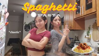 CONCURRING SPAGHETTI chaotic  Villegas Sisters [upl. by Cheatham]