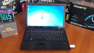 Ноутбук Lenovo B570 B9504GB500GBNvidia 410M 1GB [upl. by Viking947]