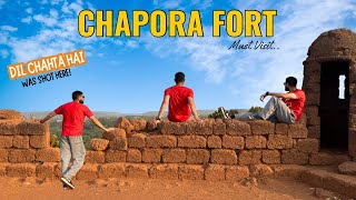 Discover the Hidden Secrets of Chapora Fort in North Goa 🫣  Goas best party club Thalassa 😍 [upl. by Sclater721]