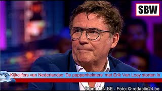 Kijkcijfers van Nederlandse ‘De pappenheimers’ met Erik Van Looy storten in [upl. by Liban]