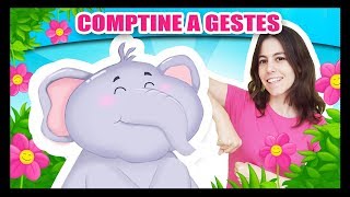 Un éléphant qui se balançait  Comptines à gestes et comptinettes pour bébés  Titounis [upl. by Baniez]