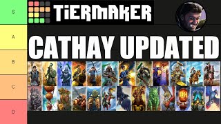 Cathay Unit Roster Updated Tier List [upl. by Maggie56]