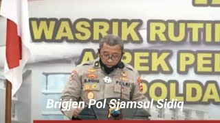 Brigjen Pol Sjamsul Sidiq Promosi Bintang Dua [upl. by Eixor]