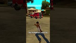 IF YOU START A MISSION WHILE ON FIRE IN GTA GAMES [upl. by Opportina]