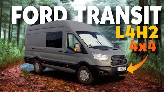 VAN TOUR FORD TRANSIT L4H2 4x4  Oficina  Garaje💯 [upl. by Ydnes]