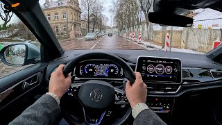 2023 Volkswagen TROC R  20 TSI 300hp 4Motion   POV Test Drive  AMAZING Engine sound [upl. by Einnaf]