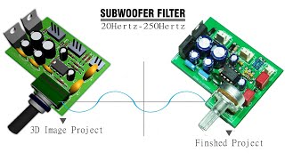 Subwoofer Filter 4558  Regulated Power Supply JLCPCB [upl. by Anileve]