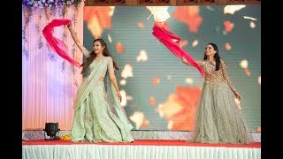 Chunari Chunari  Laung Gawacha  Bride and Sister Dance  Dancamaze  Sangeet Dance [upl. by Hanna]