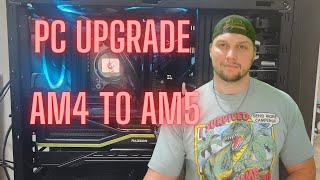 Upgrading my PC from 5800X AM4 to 7800X3D AM5 with Gigabyte B650 X AX V2 motherboard [upl. by Leavy]