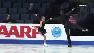 2024 Skate America Pairs SP Practice Session  Alisa Efimova amp Misha Mitrofanov [upl. by Elstan774]