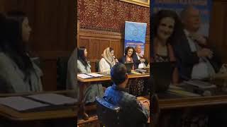 Kashmiri journalist in UKParliament I am not a Malala I am free and I am safe in my India [upl. by Dode783]