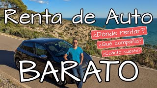 Dónde rentar un auto 🚗 Cuál arrendadora de autos contratar 🤑 Cómo rentar un carro barato [upl. by Posner429]