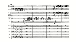 Tchaikovsky Symphony No 4 in F minor Op 36 with Score [upl. by Eralcyram]