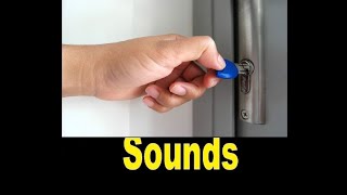 Door Opening Sound Effects with drawing [upl. by Marmion713]