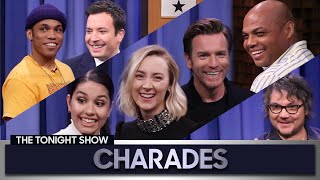 Tonight Show Charades with Saoirse Ronan Alessia Cara Ewan McGregor and More [upl. by Orford]