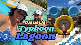 Disneys Typhoon Lagoon Water Park  First time going as a Passholder in 3 Years  Eating for Cheap [upl. by Nedyarb]