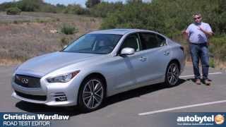 2014 Infiniti Q50 Test Drive Video Review [upl. by Kralc]