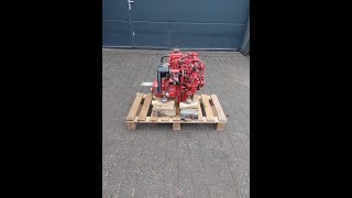 Beta Marine Kubota 10pk scheepsmotor met keerkoppeling en warmtewisselaar [upl. by Nagek]