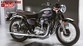 ALL NEW 2024 KAWASAKI W800 Leader of Classic Motorbikes in the World [upl. by Welch26]