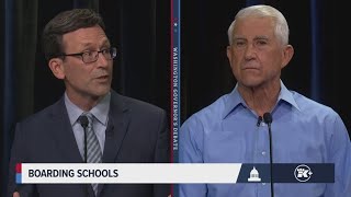 Washington governors debate Ferguson Reichert on Indigenous boarding schools [upl. by Procto361]