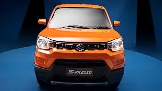 New Suzuki SPresso 2023  Urban SUV  FIRST LOOK Exterior amp Interior details [upl. by Adnawyt]