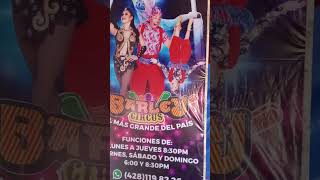 Así Las Funciones Y Entradas Disponibles Barley Circus CoatzacoalcosVer México [upl. by Yenoh]