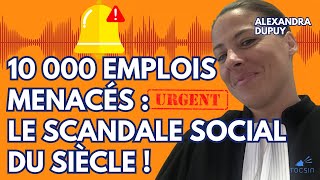 Bain de sang social  10 000 salariés licenciés sans salaire   Maître Alexandra Dupuy [upl. by Cohin]