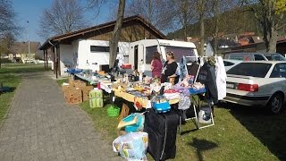 Flohmarkt in Wolfhagen am 9 4 2017 u die nächsten Termine von tubehorst1 [upl. by Akirej901]