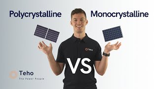 Same size Mono Crystalline Vs Poly Crystalline Solar Panel Real Comparison [upl. by Birchard521]