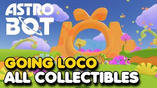 Astro Bot  Going Loco 100 Walkthrough All Bots amp Puzzle Pieces [upl. by Manya]