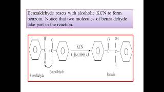 BCU NEP CHEMISTRY PAPER 5 Aldehydes amp Ketones07 Benzoin Condensation with mechanismBenzaldehydes [upl. by Eihtur953]