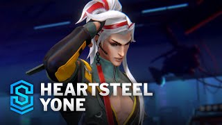 Heartsteel Yone Wild Rift Skin Spotlight [upl. by Abigael]