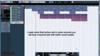 Cubase 5 Tutorial  Making a beat 2 [upl. by Ecenahs]