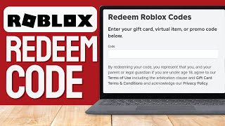 How to REDEEM CODE in roblox 2024 Updated [upl. by Damaris]