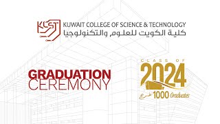 KCST Graduation Ceremony 2024 البث المباشر لحفل التخرج [upl. by Ardnuahc854]