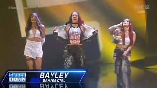 Bayley Entrance  WWE SmackDown September 29 2023 [upl. by Aihsi]