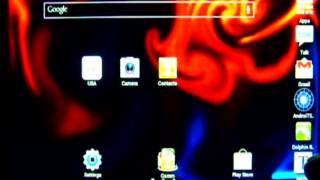 Jelly Bean Organize Home Screens  Samsung Galaxy Tab 2 7quot [upl. by Riebling]