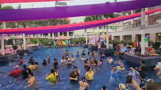 Pool Party Wave International Hotel Jamshedpur [upl. by Etoile437]