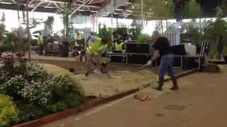 Les Floralies 2014 en gestation au parcexpo de Nantes [upl. by Wimsatt]