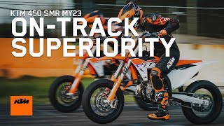 2023 KTM 450 SMR – Ontrack Supermoto Superiority  KTM [upl. by Fidole887]