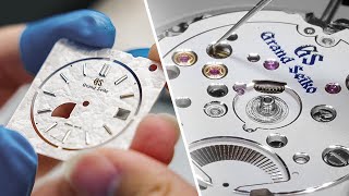 Visiting Grand Seiko How Their Watches Spring Drive Calibers Dials And Cases Are Made [upl. by Hildegarde]