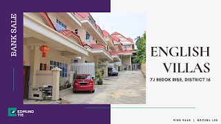 BANK SALE  ENGLISH VILLAS Bedok Rise D16  Freehold 2½storey stratatitled semidetached [upl. by Nnaear]