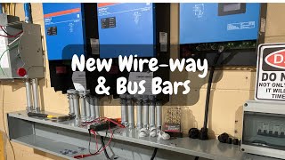 Solar Upgrade  New Wireway amp Victron Lynx Bus Bar System [upl. by Ranilopa]