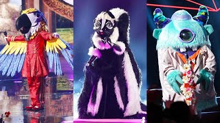 Top 10 GREATEST PERFORMANCES ON THE MASKED SINGER [upl. by Lou789]