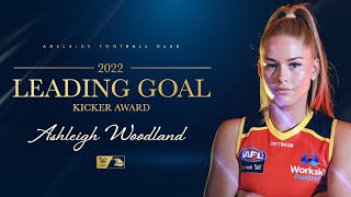 AFLW Leading Goalkicker Ashleigh Woodland [upl. by Trager]