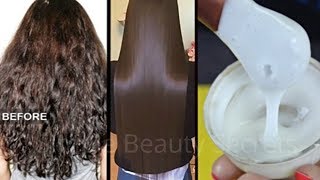 Just 1 Use Can Straighten Your Hair Permanently At Home Results Better Than RebondingKeratin [upl. by Atteuqnas16]