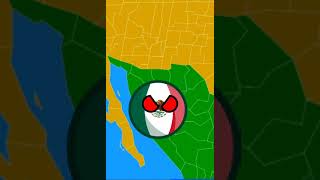 baja california se independiza 4 12 shorts viral countryballs suscribete [upl. by Yadrahs]